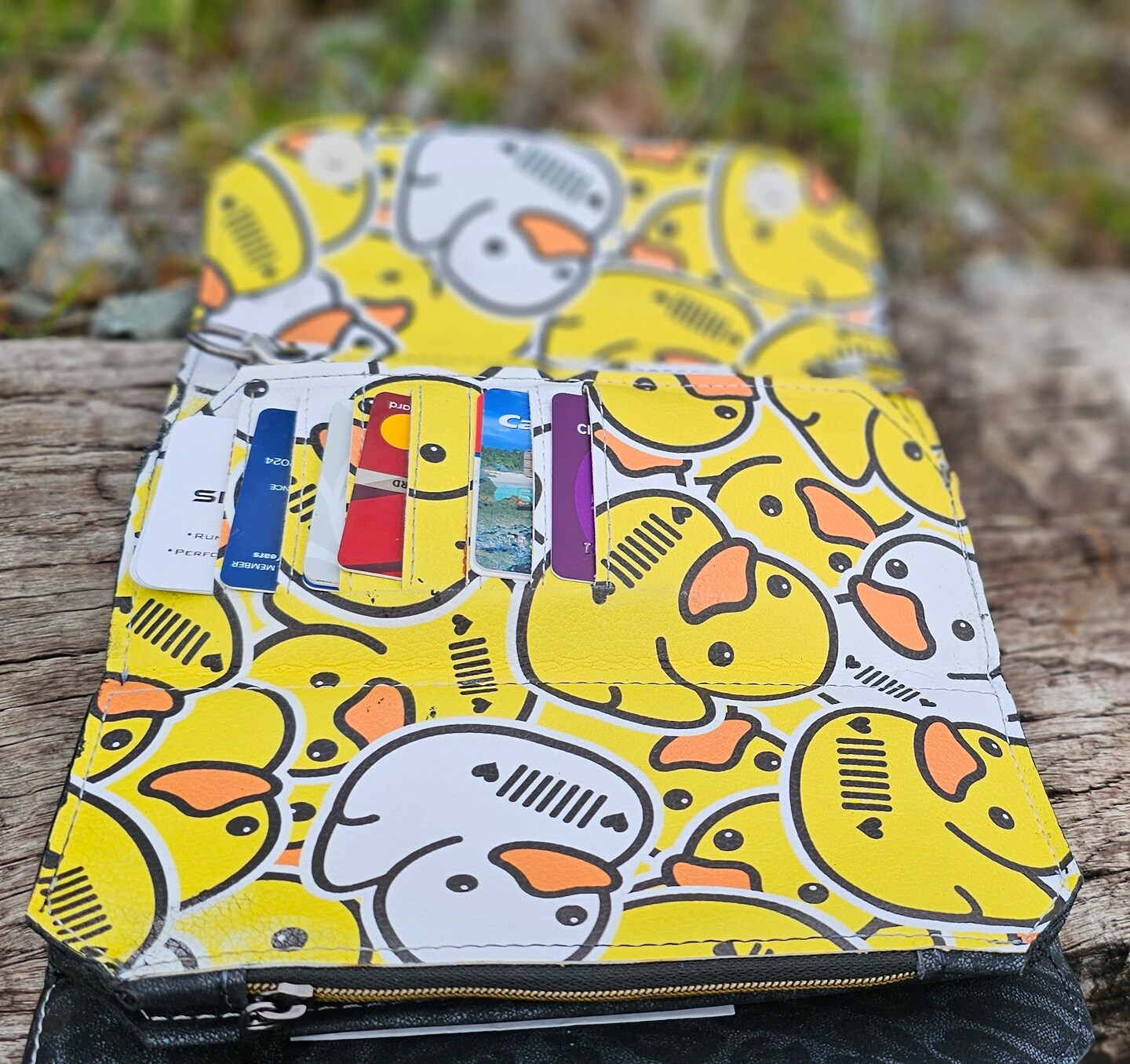 Custom Duck Vinyl Wallets and Tote Collection product 4