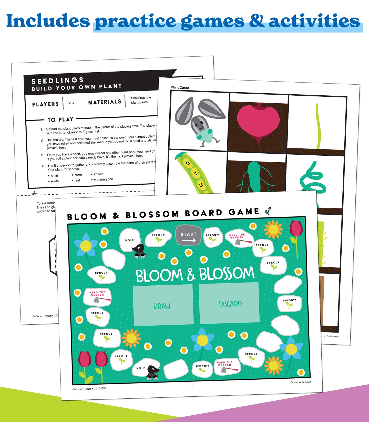 Carson Dellosa In A Flash Plants Science Instructional Resources&#x2014;Flash Drive With Lessons, Labs, Observation Journal, Templates, Songs, Posters, STEM Challenge, Plant E-Books, Grades K-2 (191 pgs)