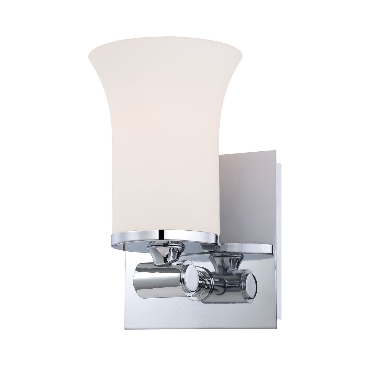 Flare 5 Wide 1-Light Vanity Light - Chrome
