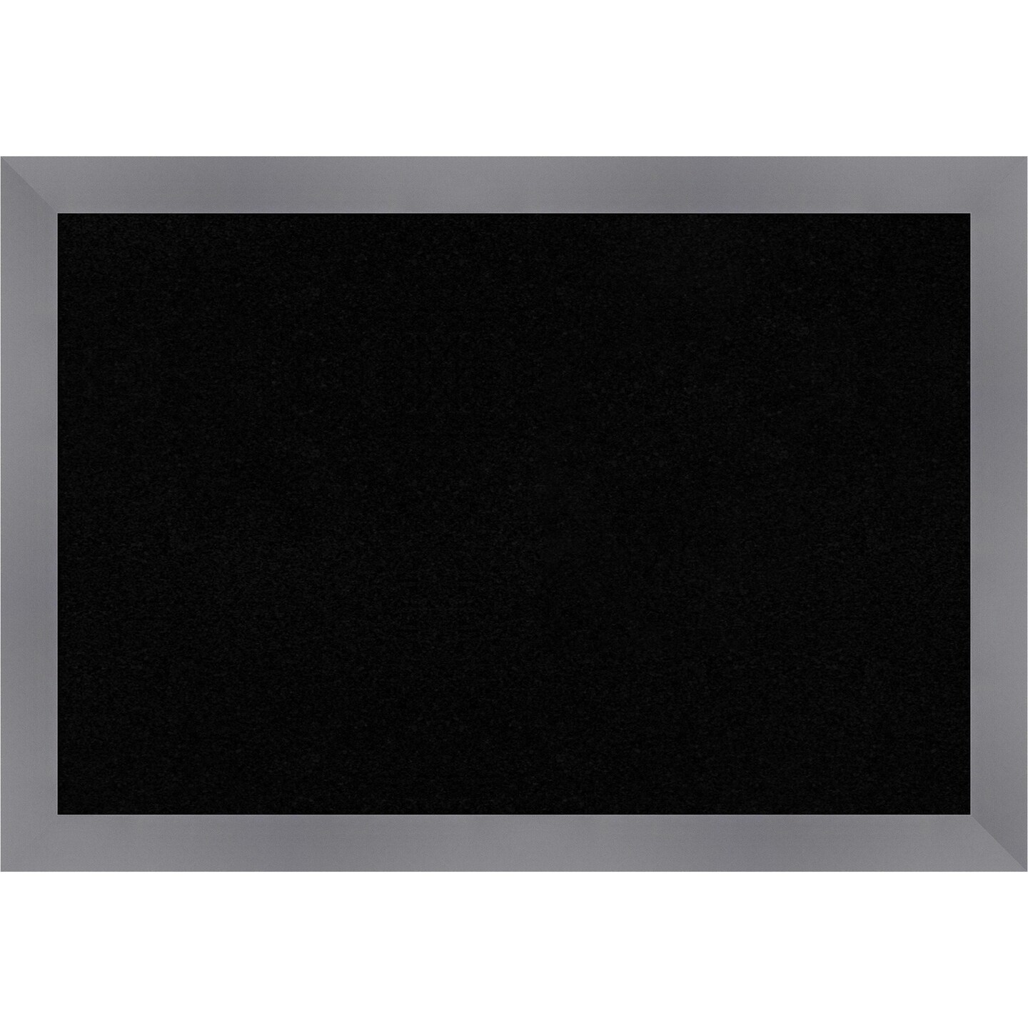 Edwin Wood Framed Corkboard, Black Cork