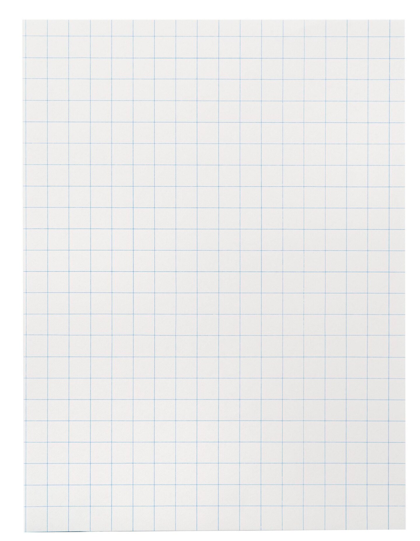 School Smart Graph Paper, 1/2 Inch Rule, 9 x 12 Inches, White, 500 Sheets