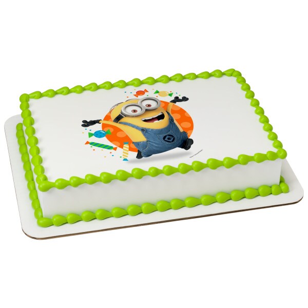 Despicable Me 3™ Let's Party Edible Cake Topper Image - 1/4 Sheet