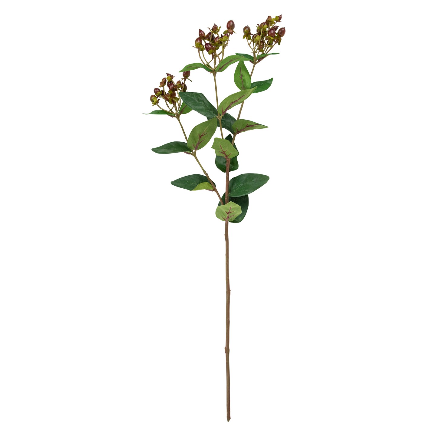 Allstate Hypericum Berry Artificial Floral Spray - 29" - Burgundy