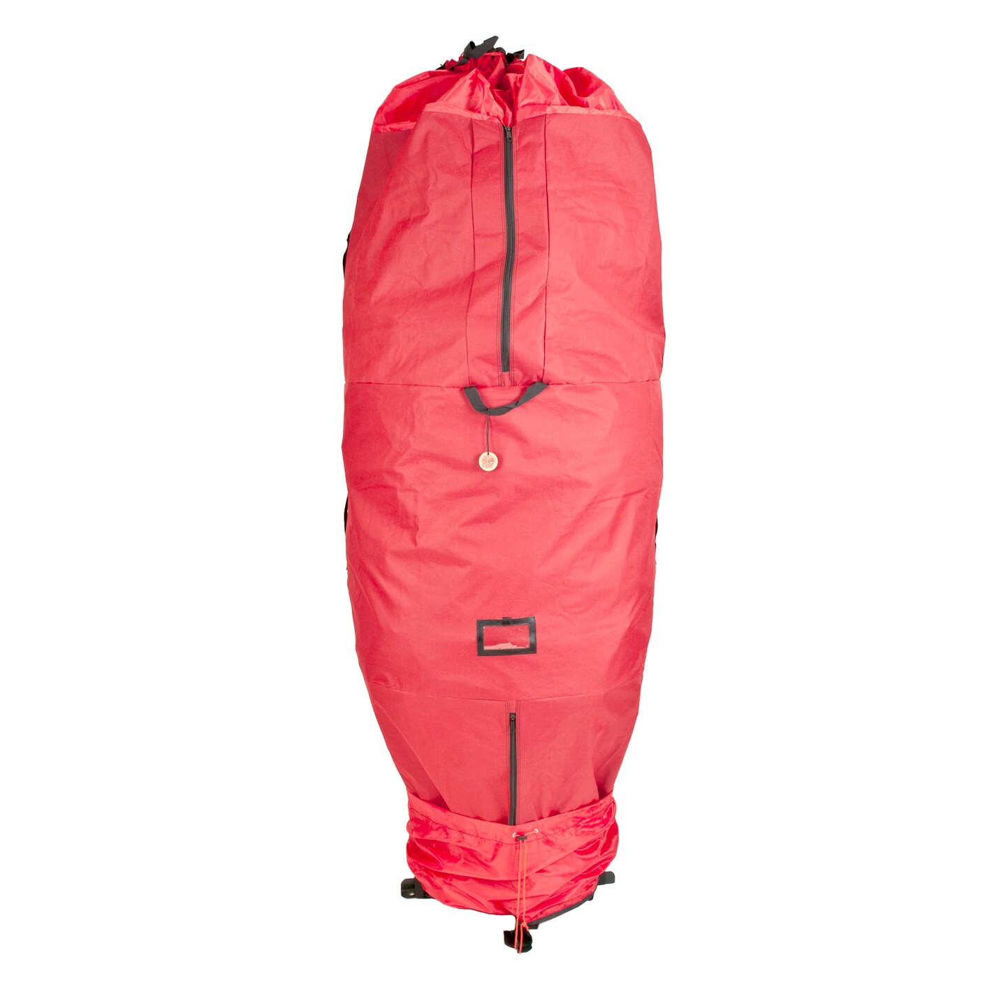 Northlight 96&#x22; Large Red Upright Christmas Tree Protective Storage Bag - For Artificial Trees