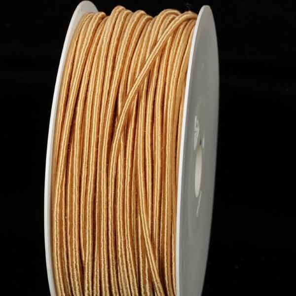 The Ribbon People Bronze Solid Wired Craft Ribbon 0.25" x 110 Yards