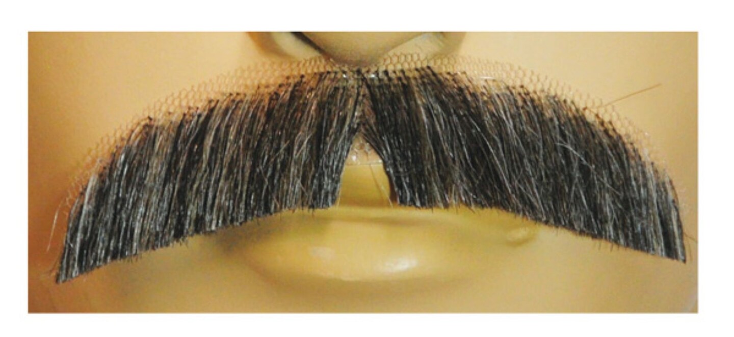 The Costume Center Champagne Blonde Downturn Men Adult Halloween Mustache Costume Accessory - One Size