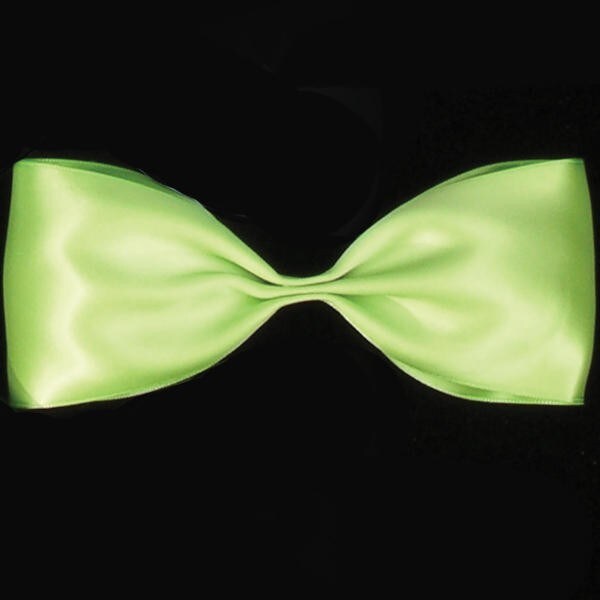 Kelly Green Silk Satin Ribbon