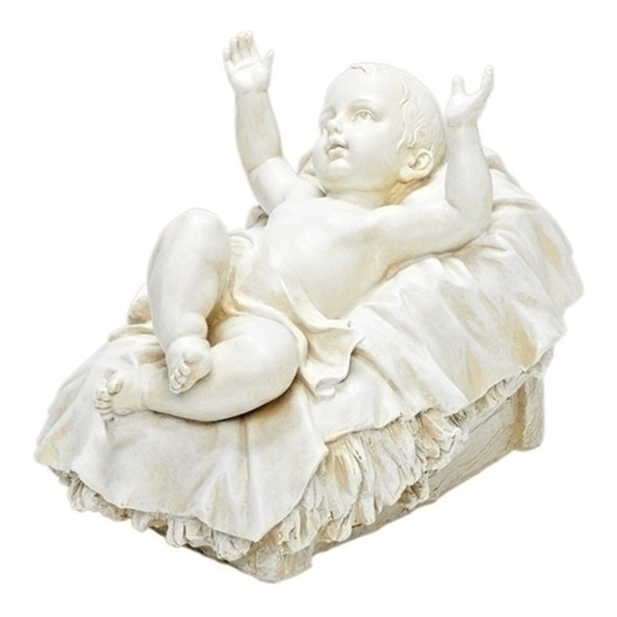 Roman 13&#x22; Baby Jesus Christmas Outdoor Garden Statue