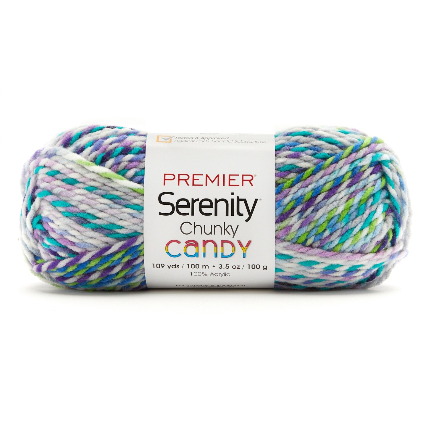 Premier Serenity Chunky Candy Yarn-Wildflower