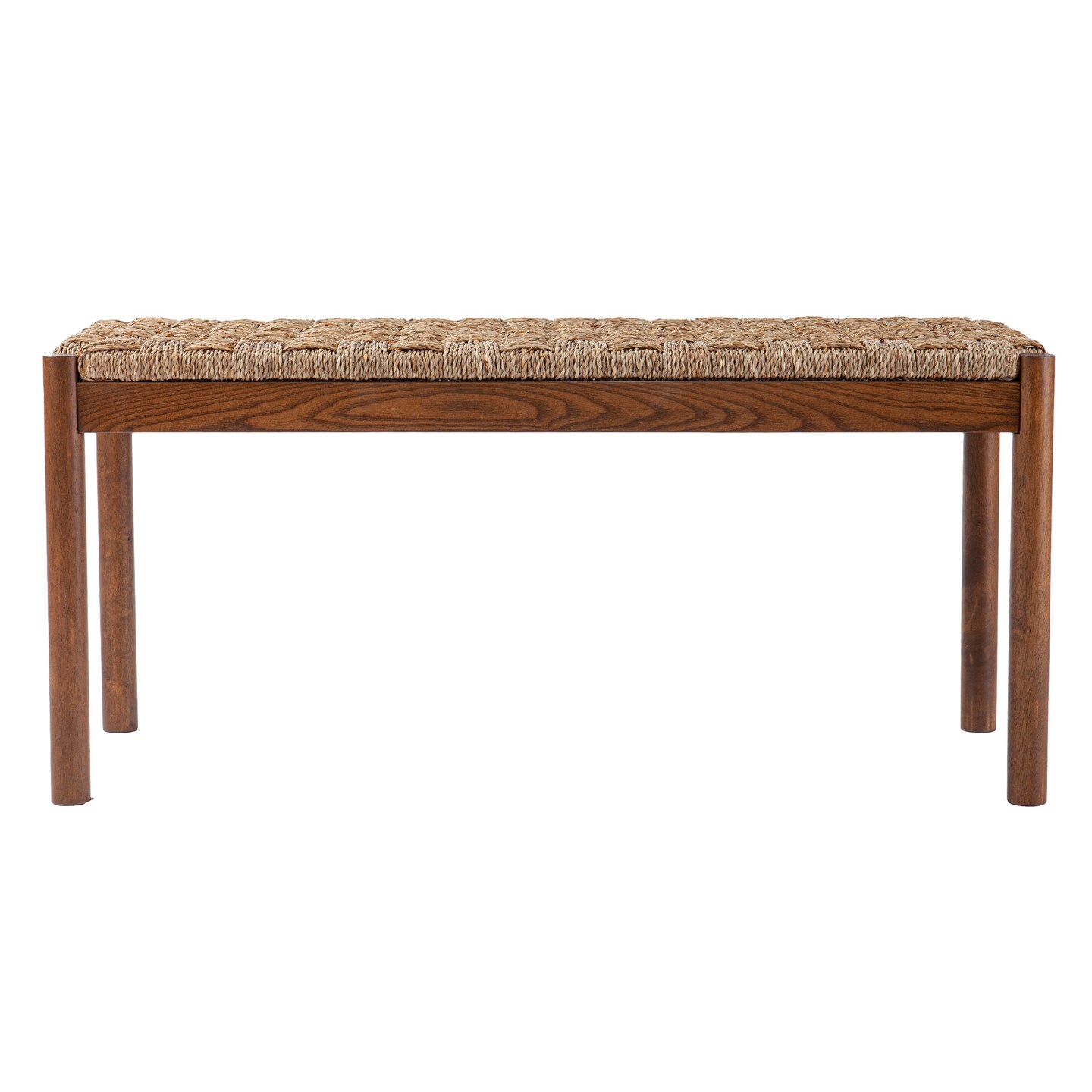 Southern Enterprises 39.25&#x22; Brown Seagrass Bench