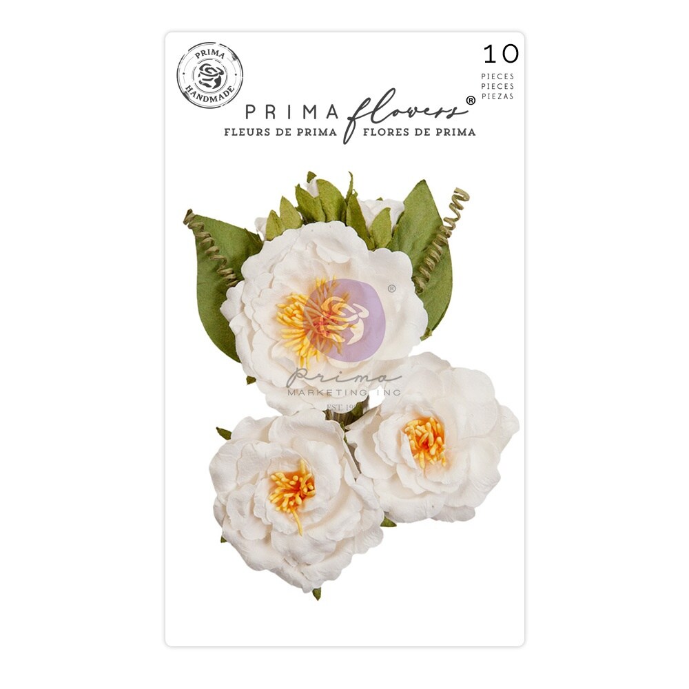 Prima Marketing Mulberry Paper Flowers-Full Bloom/Spring Abstract