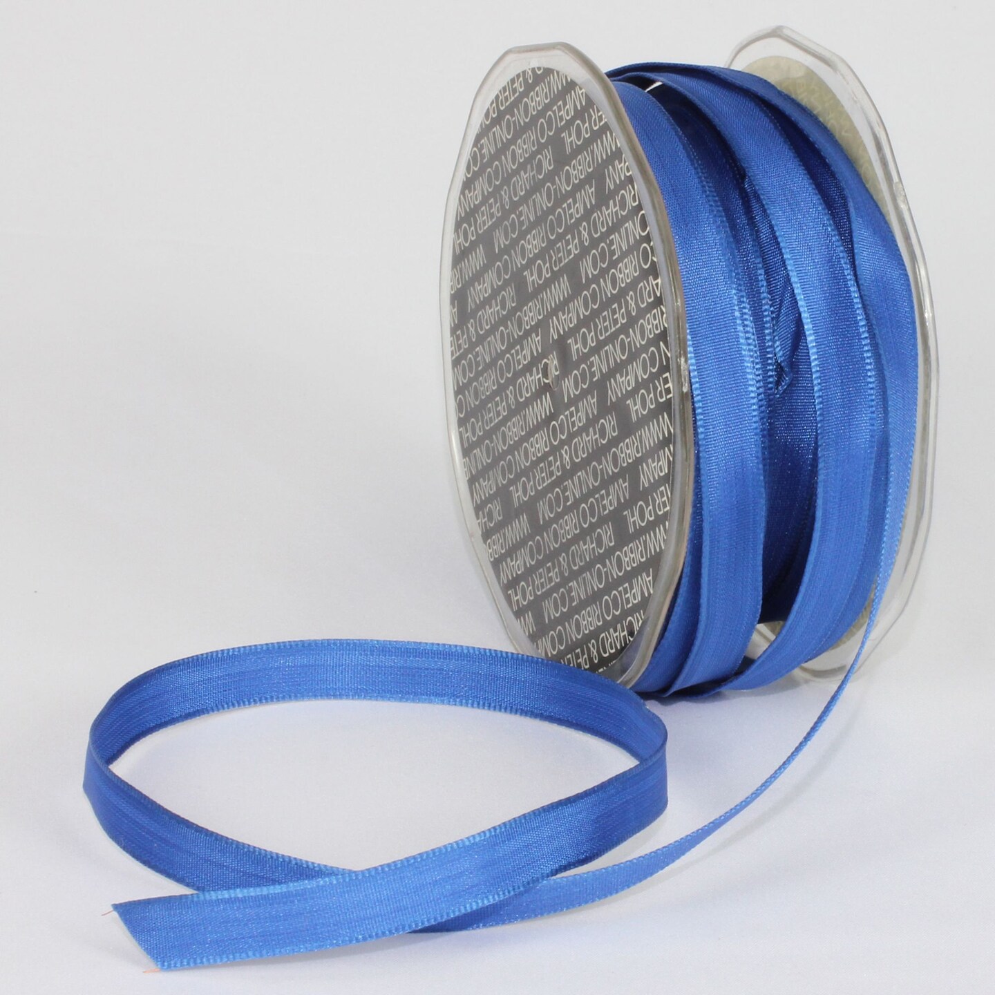 The Ribbon People Royal Blue French Wired Craft Ribbon 0.25" x 108 Yards