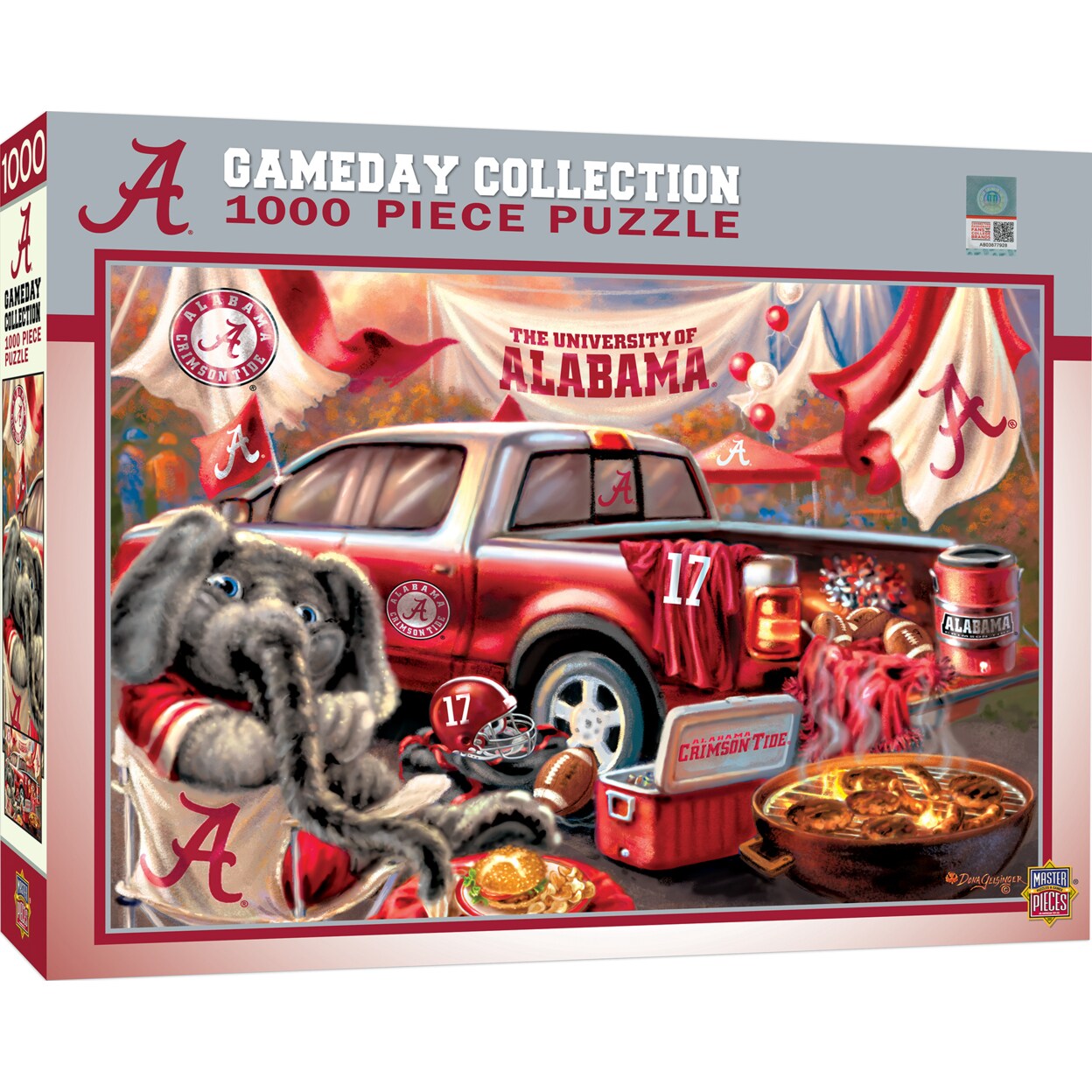 Masterpieces   1000 Piece Jigsaw Puzzle - NCAA Alabama Crimson Tide Gameday