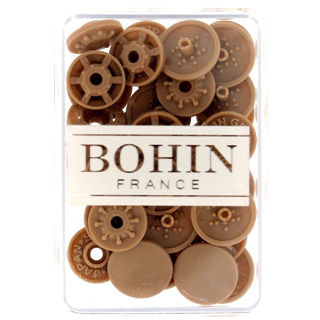 Bohin Finger Snap Fasteners 13mm (1/2) 8 Sets