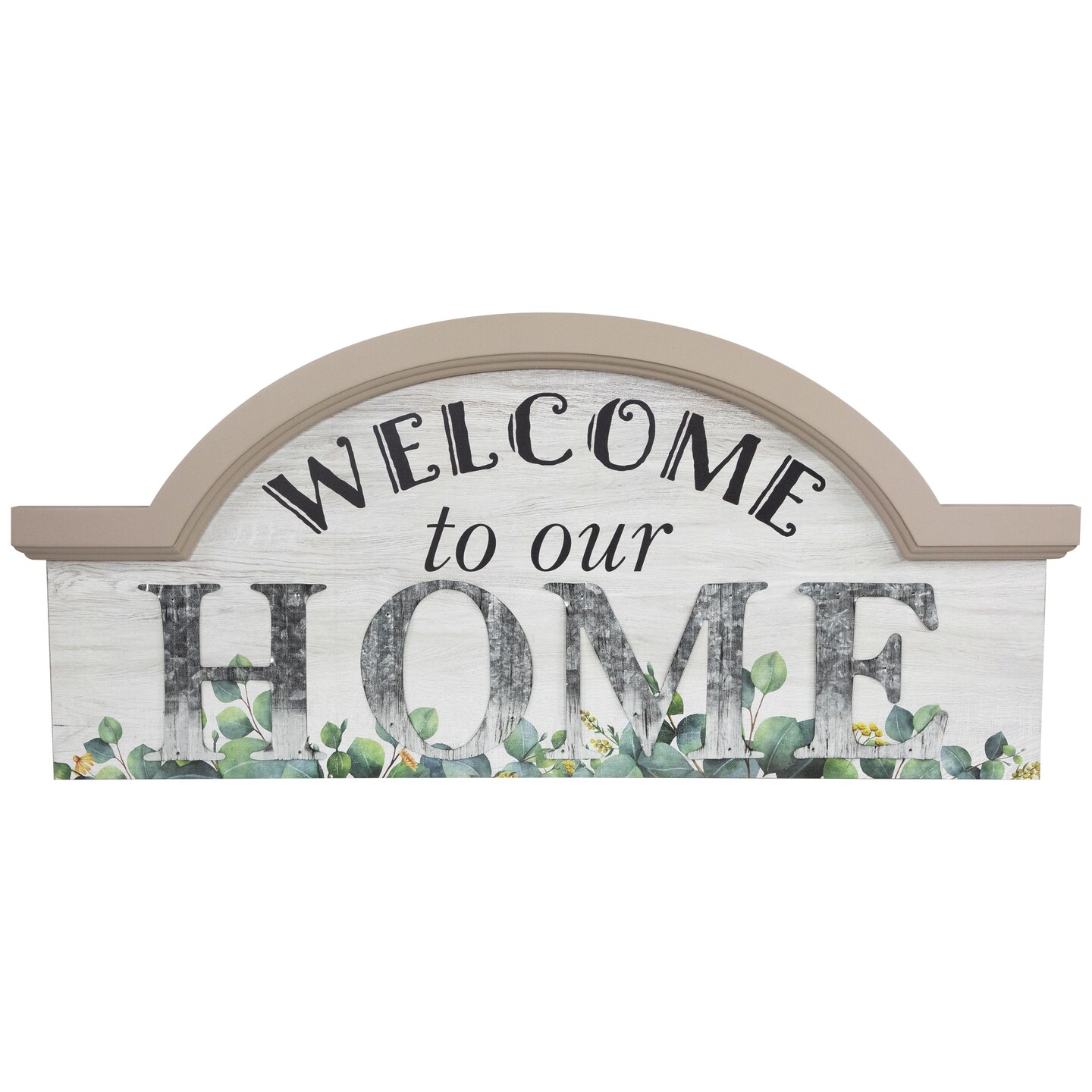 Northlight Welcome to Our Home Wall Decor - Thumbnail 2