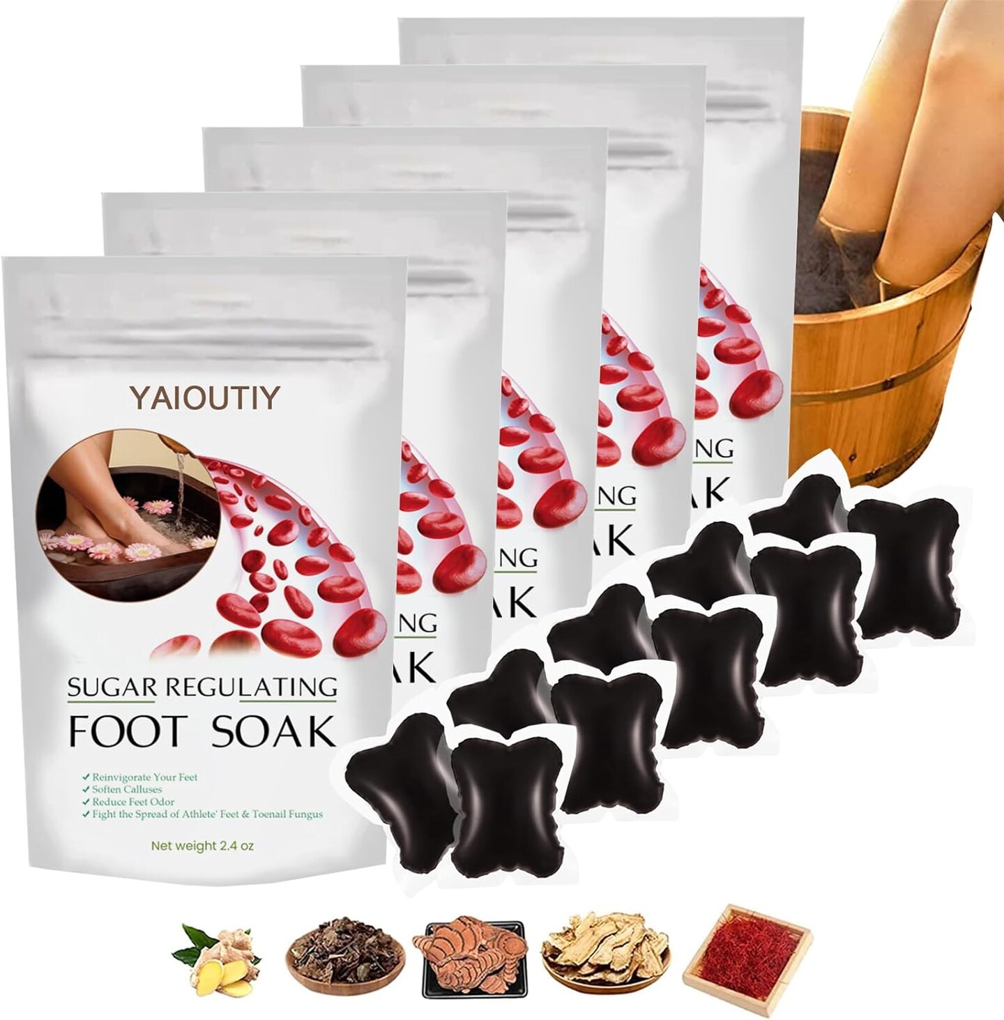 Yaioutiy Sugar Regulating Foot Soak