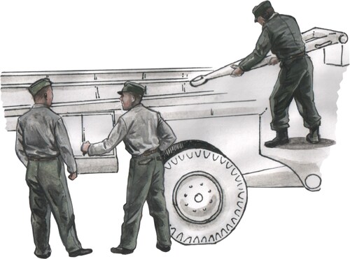 Special Hobby  1/72 German Personnel for Meillerwagen V2 transporter 1/72