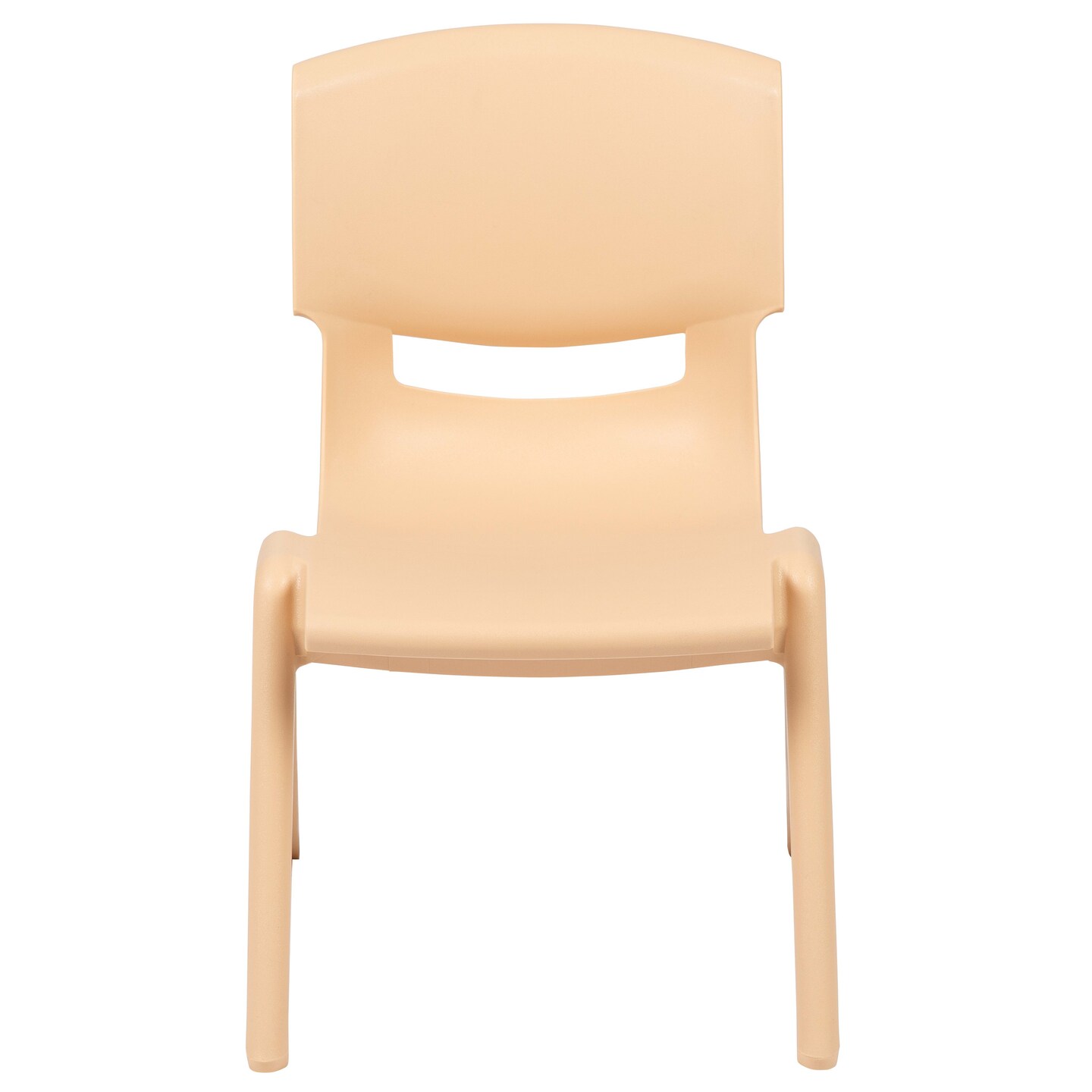 Emma and Oliver 2 Pack Plastic Stackable School Chair with 12&#x22;H Seat, Preschool Seating