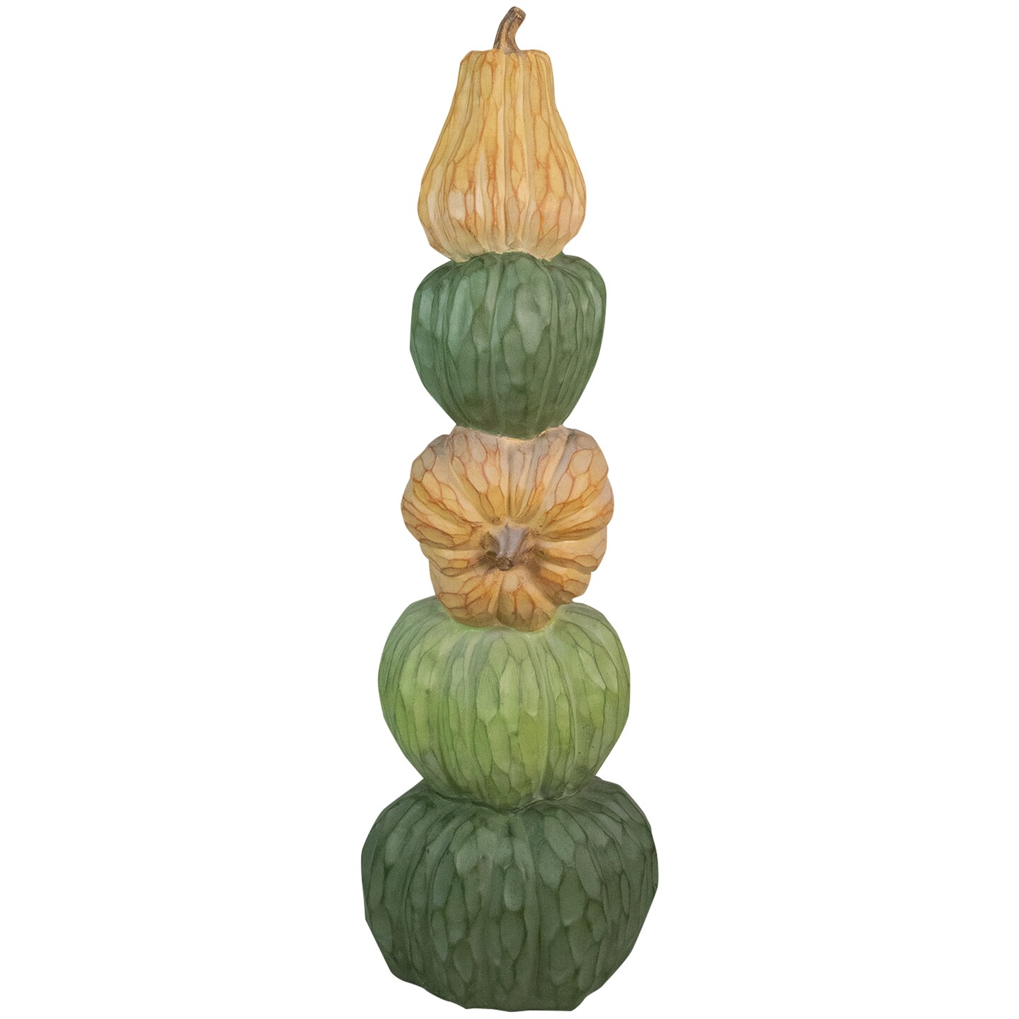 Northlight Five Tiered Stacked Pumpkins Thanksgiving Decoration - 42.5&#x22;