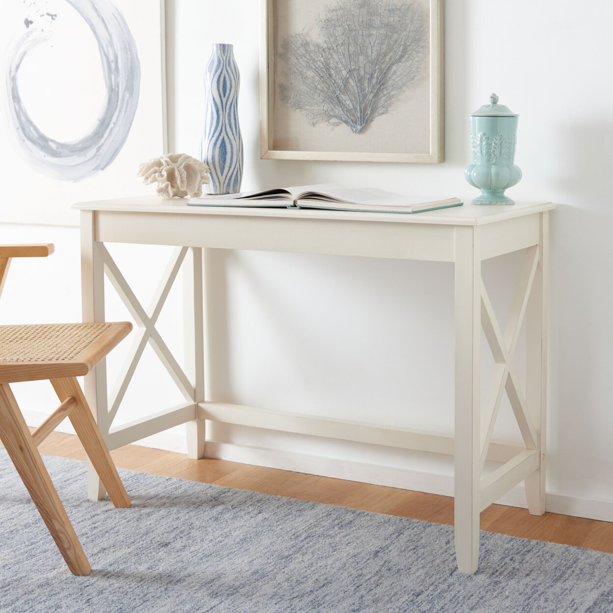 Safavieh desk store white