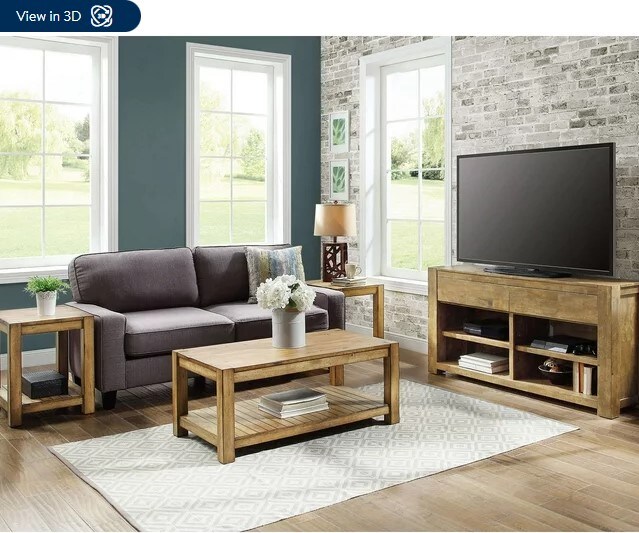 Bryant Rustic Maple Brown Solid Wood End Table