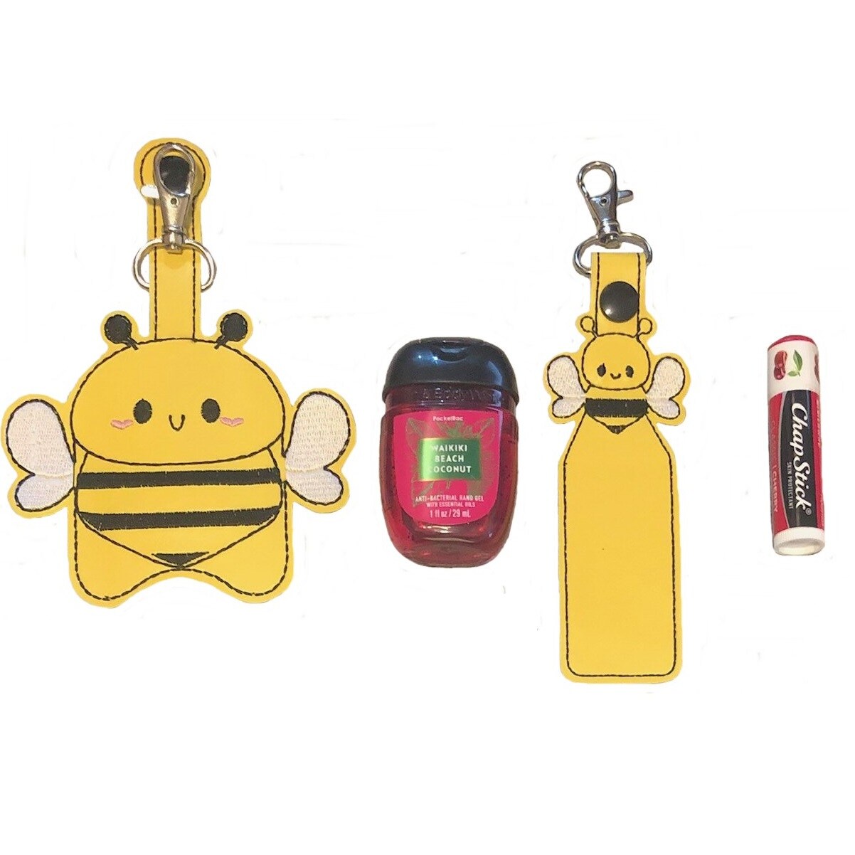 Bumble Bee Hand Sanitizer Holder and or Lip Balm Holder MakerPlace by Michaels