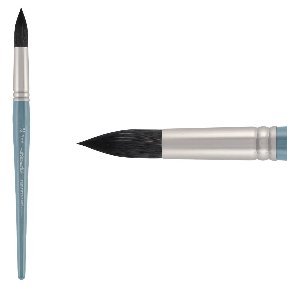 Creative Mark Mimik Synthetic Squirrel Hair Watercolor Brushes AnimalFriendly, Synthetic Hair