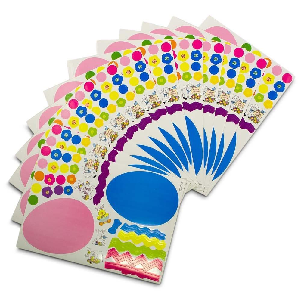 Decorate an Easter Egg Stickers
