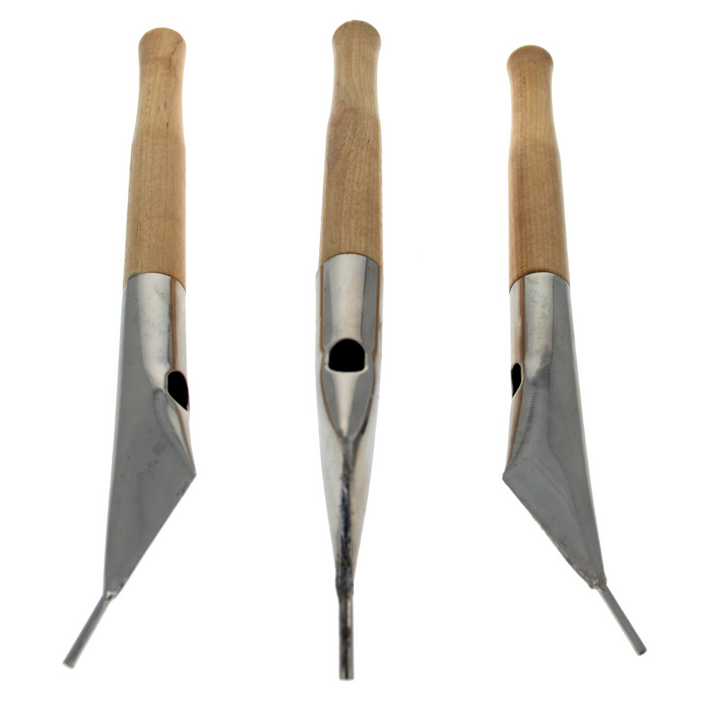 Set of 3 Tjanting Tool Hot Wax Pens for Batik Method Fabrics Decoration