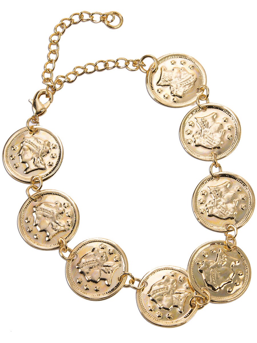 Adults Womens Desert Arabian Princess Bracelet Costume Accessory