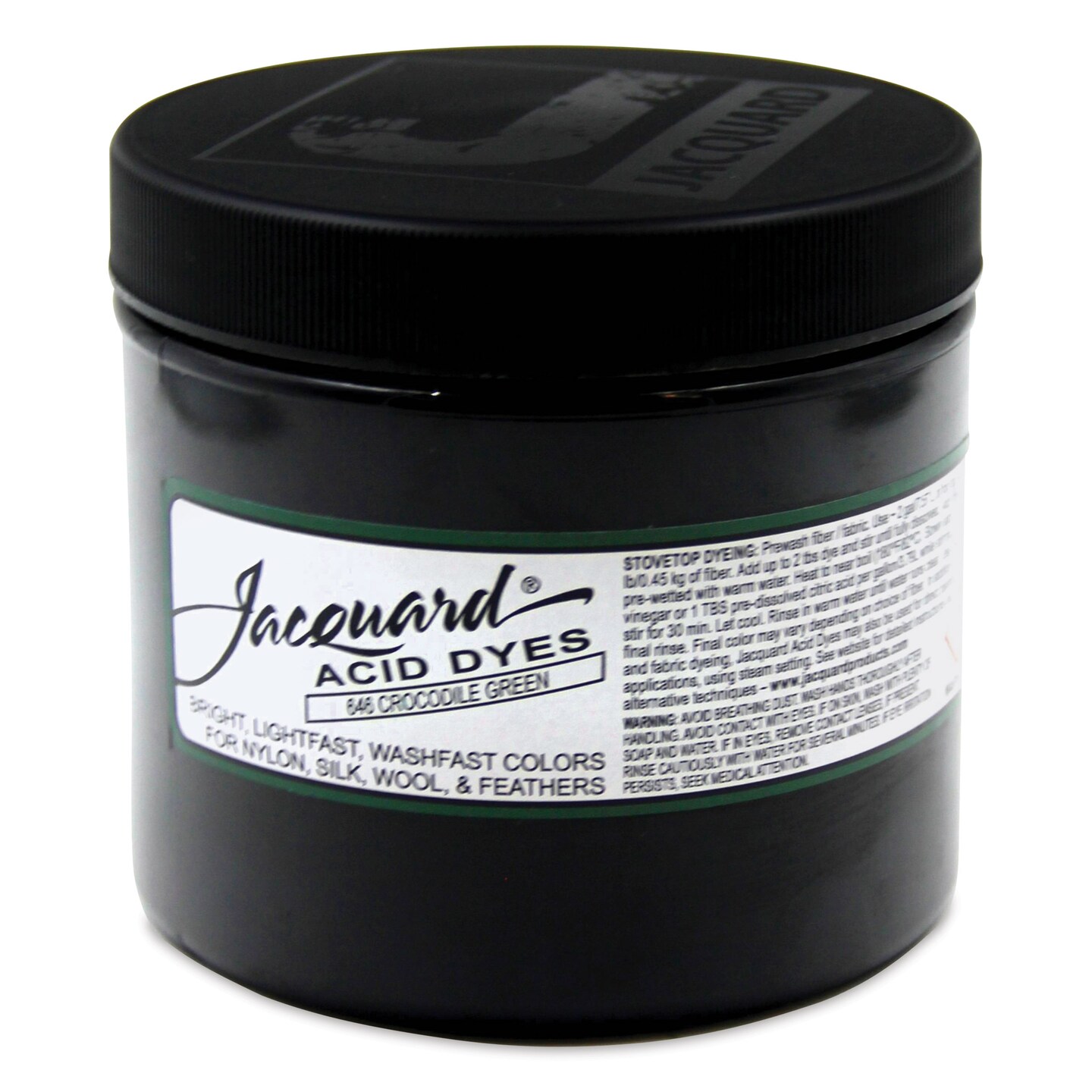 Jacquard Acid Dye - Crocodile Green, 8 oz