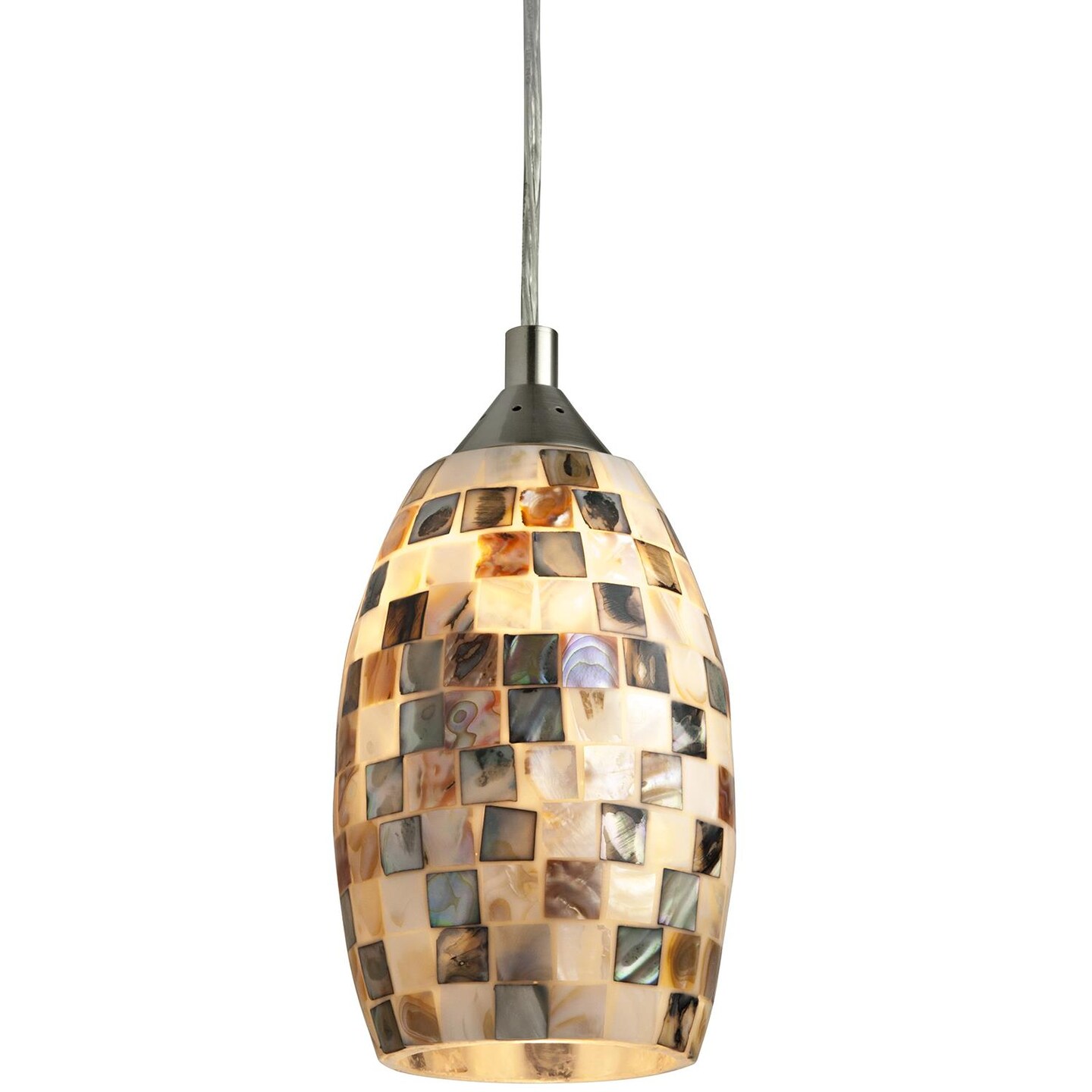 SUNLITE 9w LED Glass Decorative Pendants Light Venice Style - 3000K