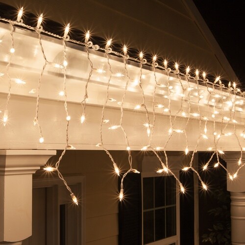 邦楽 migimimi sleep tight / Icicle Order Minetom Christmas Icicle Lights with Clips, 10 Tubes 50 LED