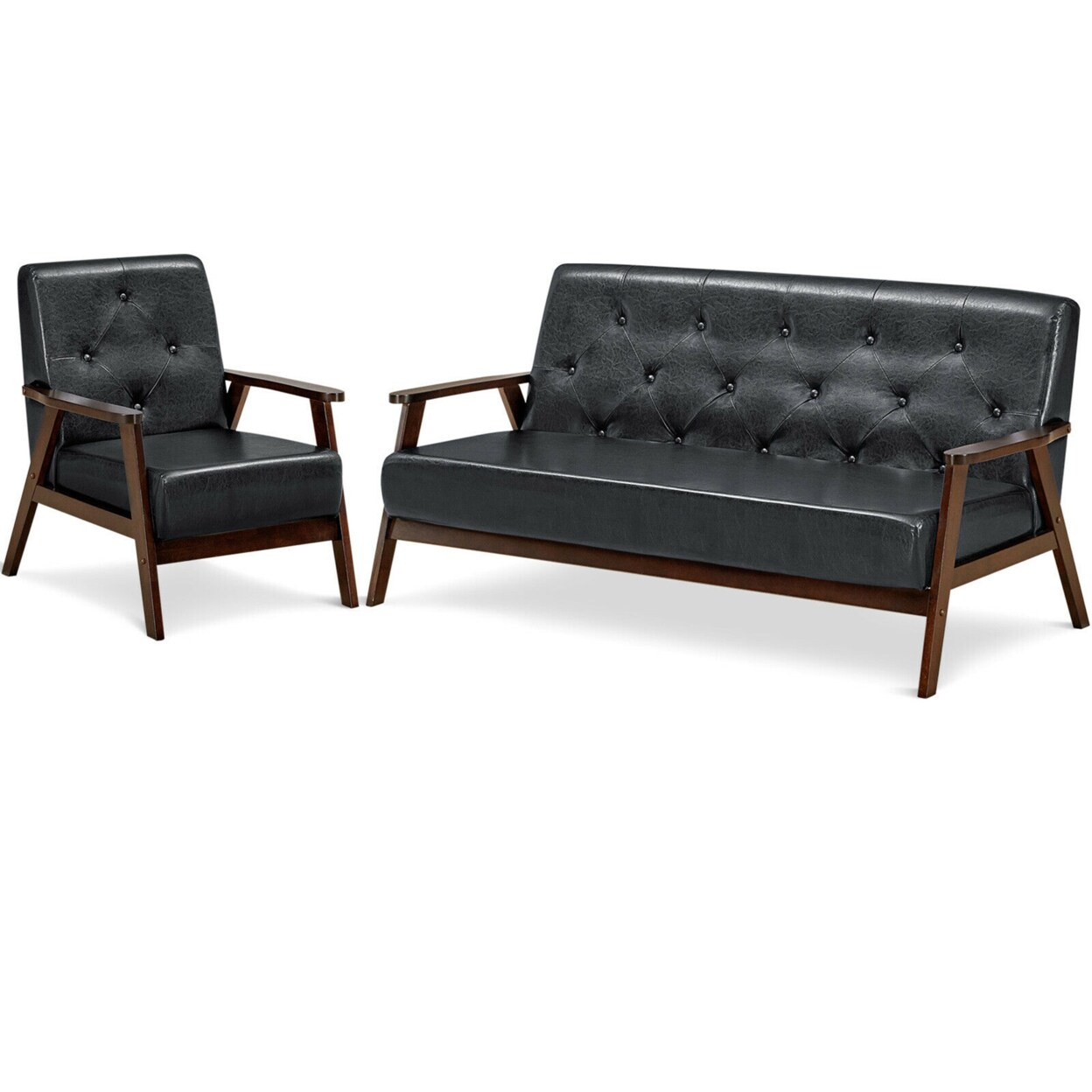 Office loveseat and online chair set