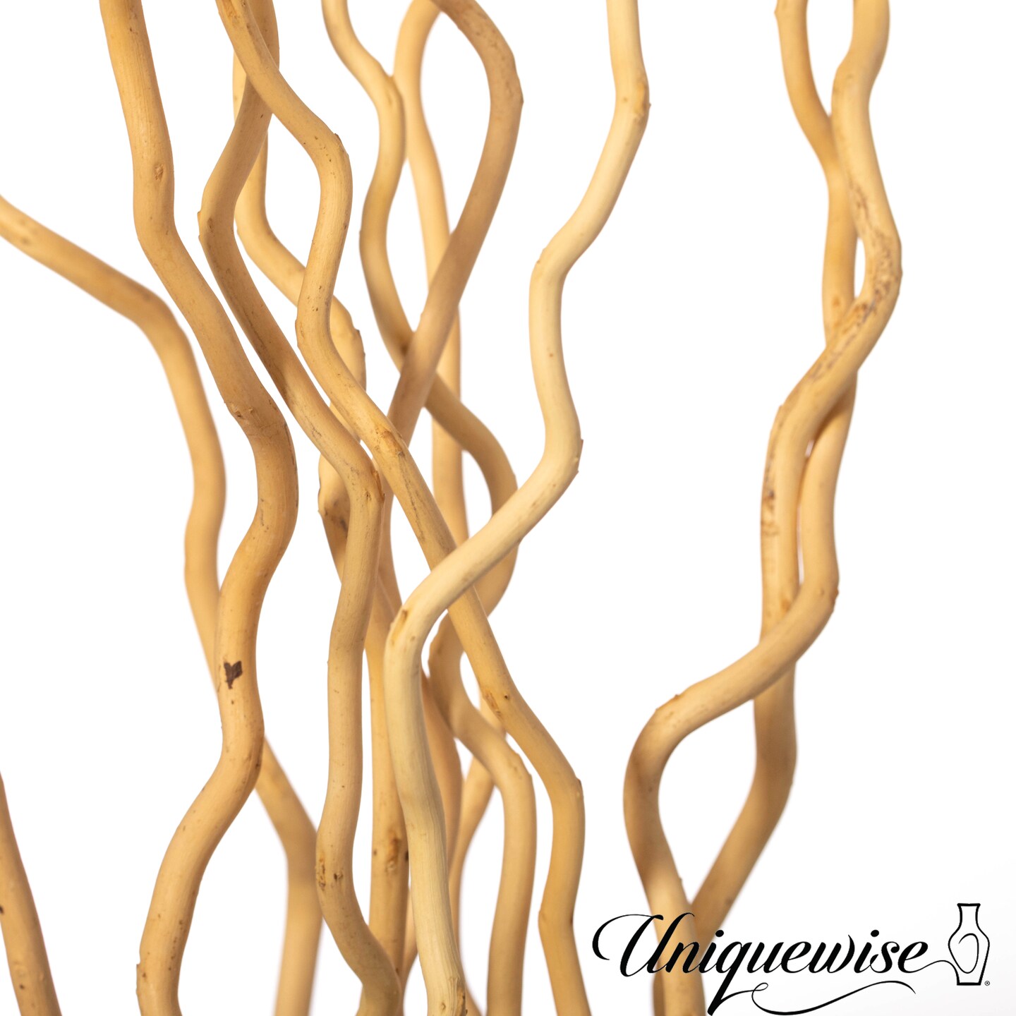 Uniquewise 12 pcs Natural Decorative Dry Branches Authentic Sticks, Home Decoration and Wedding Craft, DIY Greenery Plants Craft Vases fillers Garden Hotel Farmhouse Decor