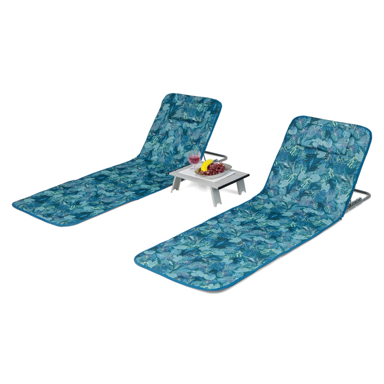Gymax beach lounge chair 2025