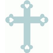 Cross Vinyl Decal Sticker for tumblers walls cars trucks windows wood