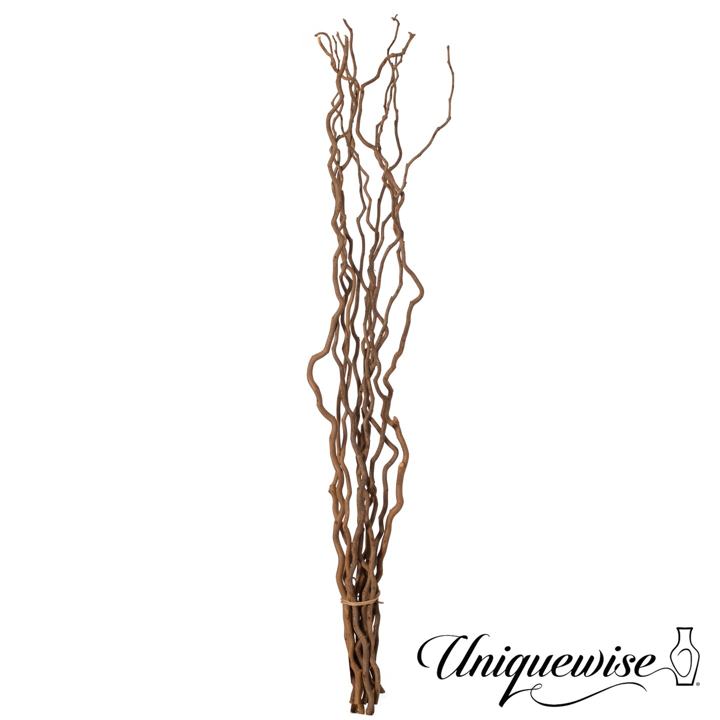 Uniquewise 12 pcs Natural Decorative Dry Branches Authentic Sticks, Home Decoration and Wedding Craft, DIY Greenery Plants Craft Vases fillers Garden Hotel Farmhouse Decor