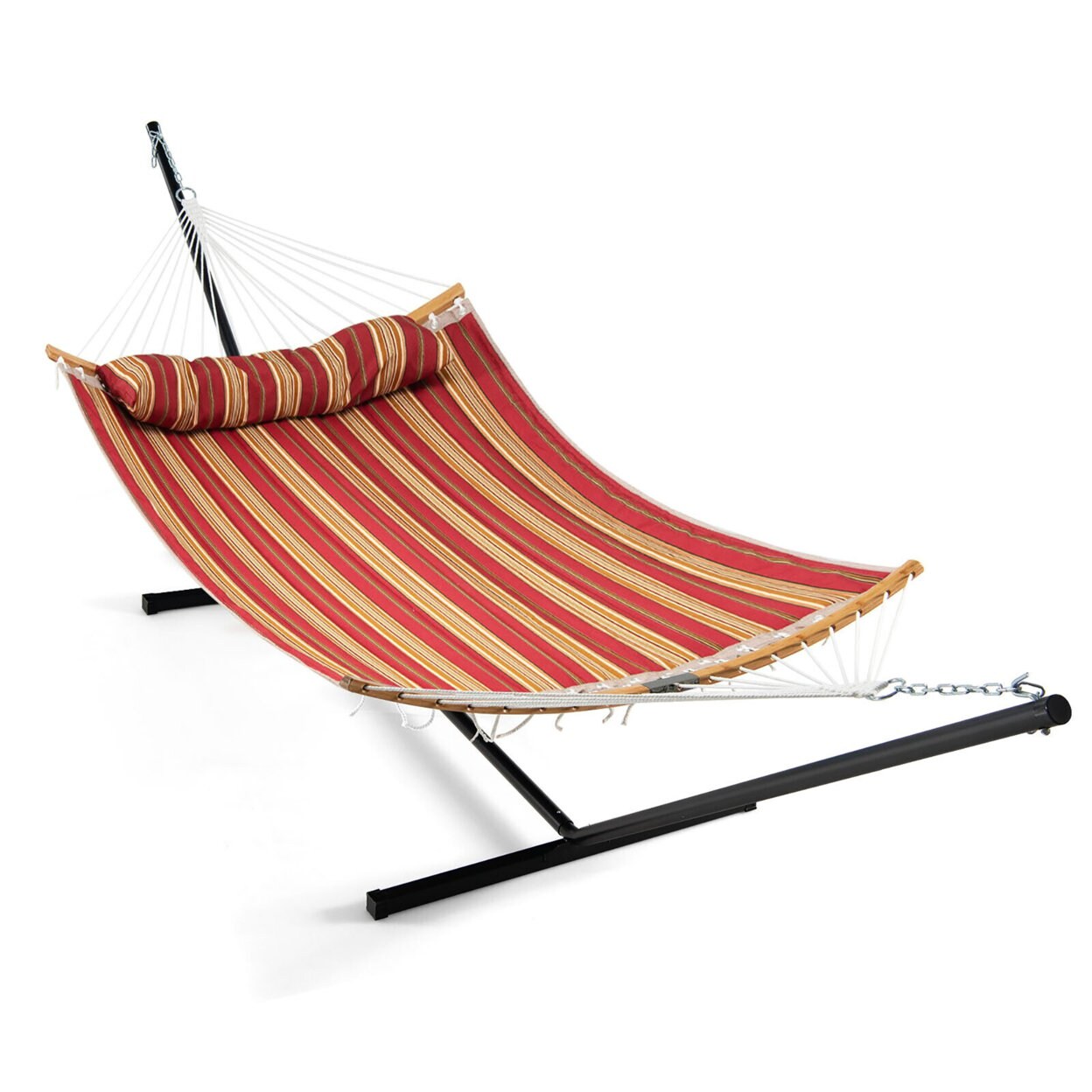 Hammock Chair With Stand Portable Bag Cushion Pillow Heavy Duty Frame