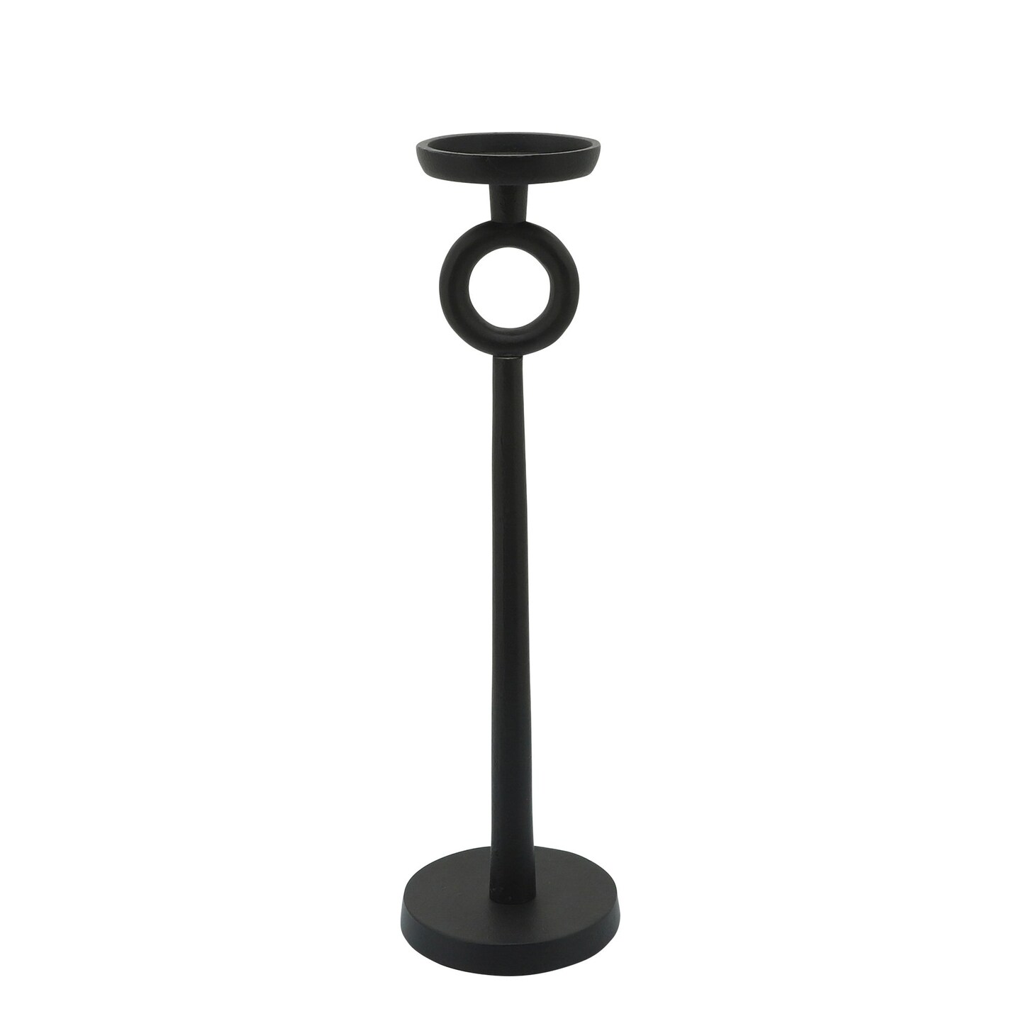 Kingston Living Pillar Candle Holder - 17&#x22; - Black