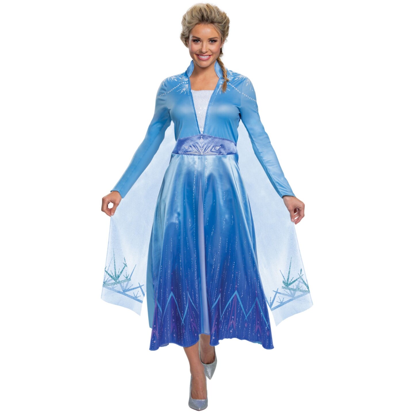 The Costume Center Blue Frozen 2 Elsa Women Adult Halloween Costume - Small