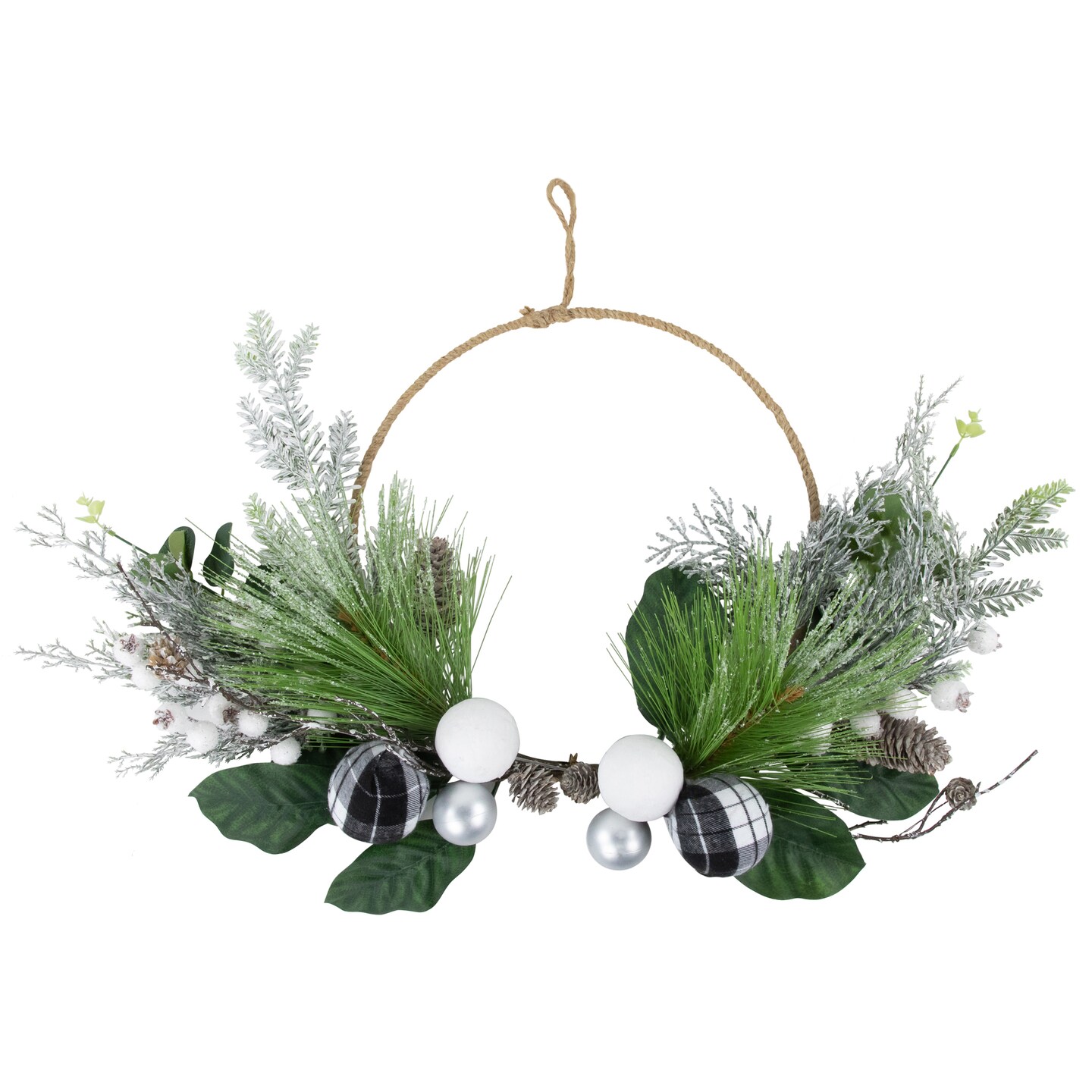 How to Make a Winter Greenery Wreath
