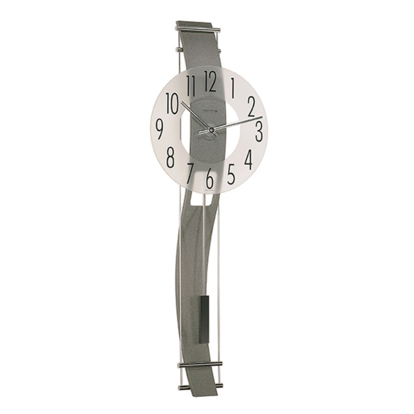 Hermle 32" Gray and Silver Pendulum Wall Clock, Color: Gray | Michaels