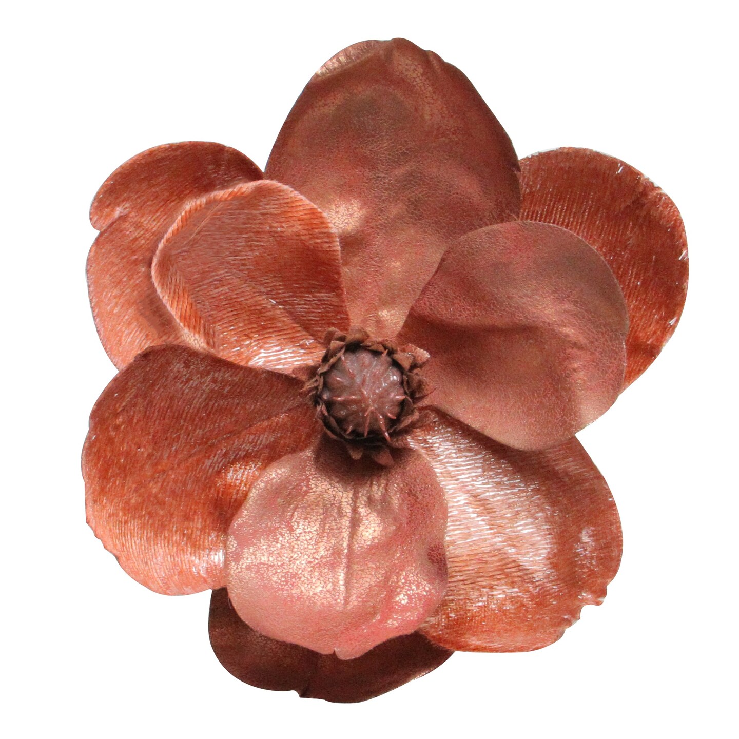 Northlight Artificial Magnolia Flower Christmas Clip Ornament - 7&#x22; - Peach