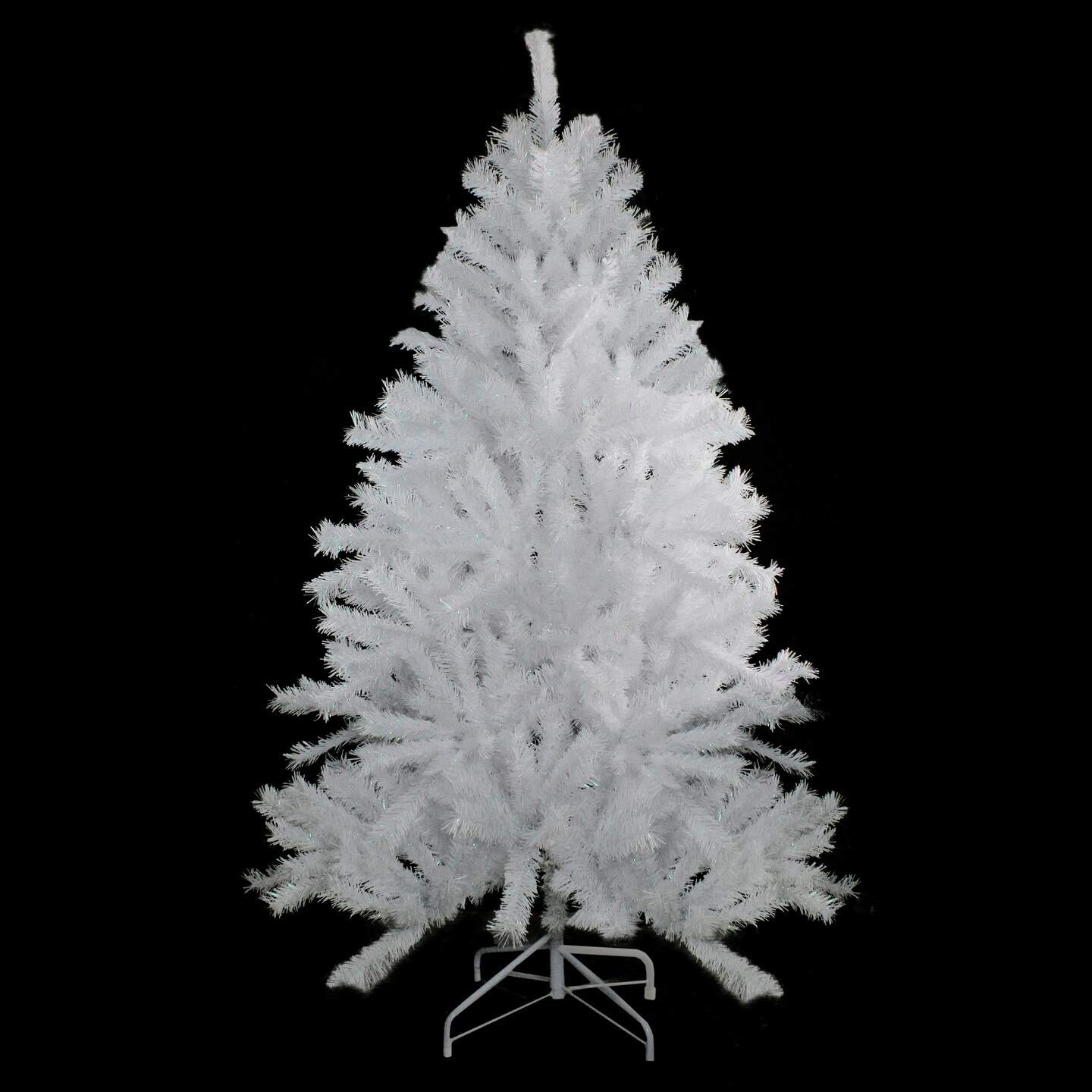 Northlight Full Icy White Spruce Artificial Christmas Tree - 7' - Unlit