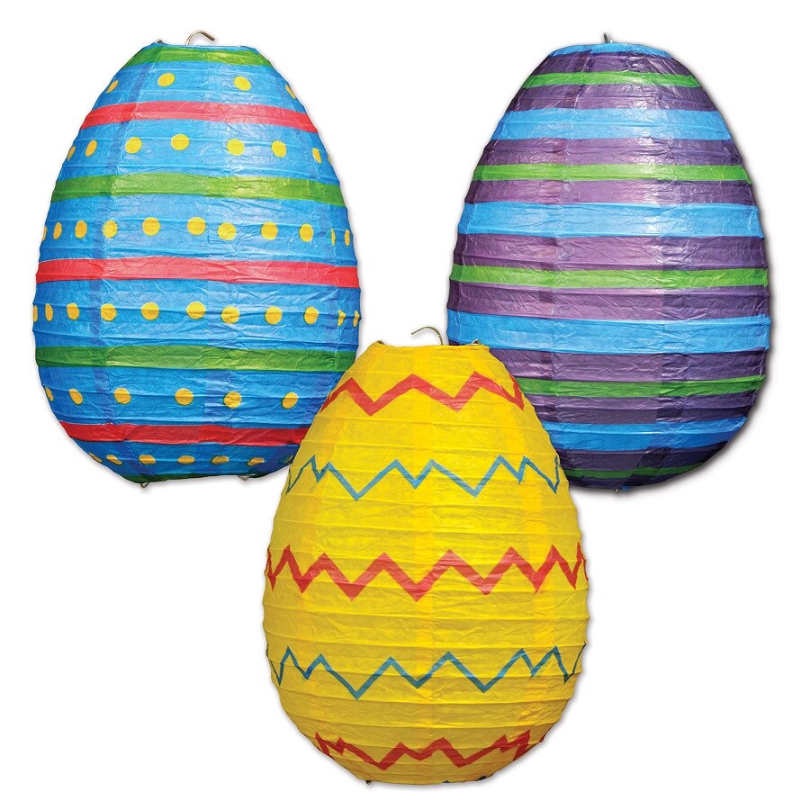 Set 3 Easter Egg Lantern Template SVG, Easter Egg Lantern For Easter...