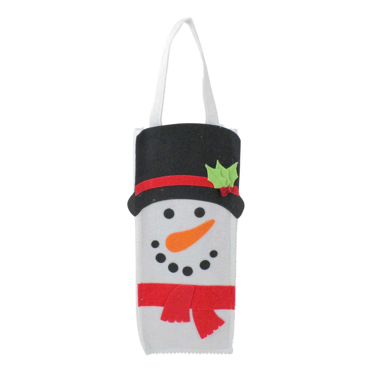 Don Mechanic Snowman Pouch with Christmas Place Mats - 13.5&#x22; - Set of 4