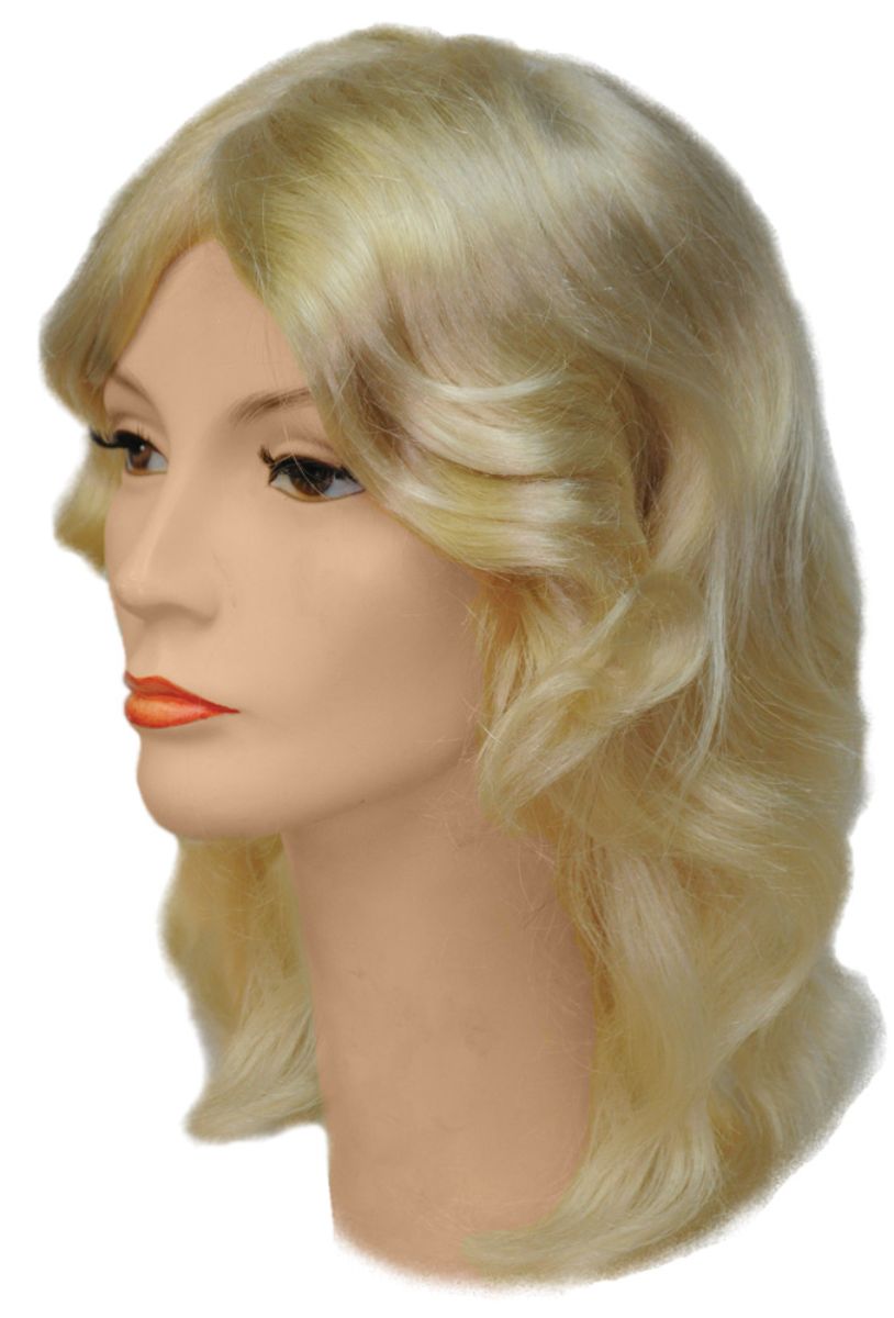 The Costume Center Blonde Special Bargain Farrah Women Adult Halloween Wig Costume Accessory - One Size