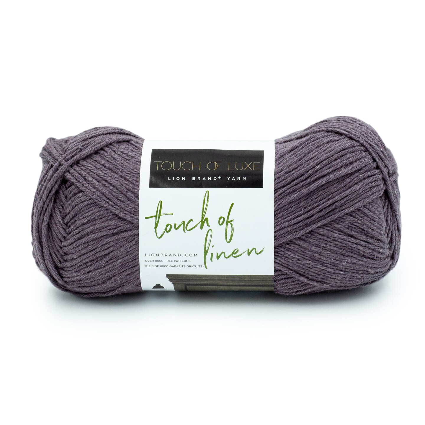 Lion Brand Touch of Linen Yarn-Fog