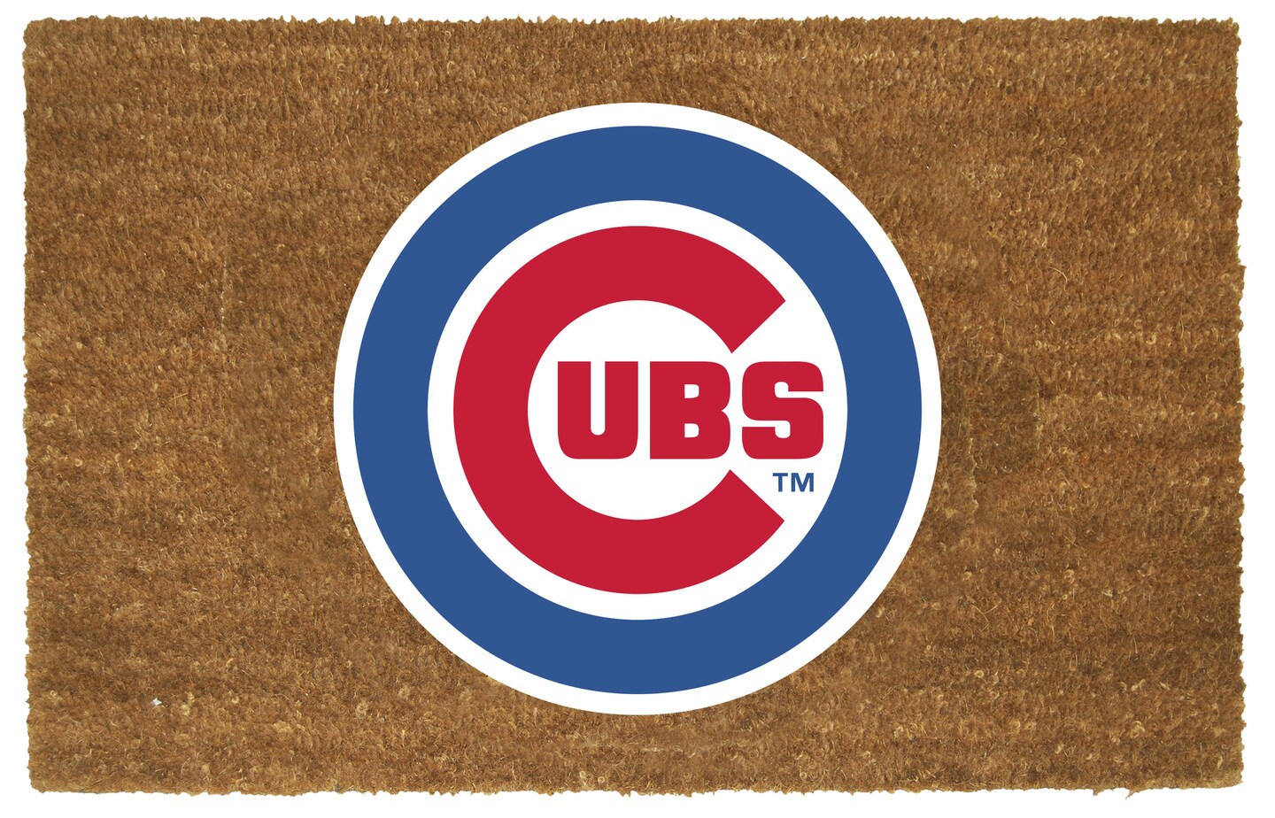 The Memory Company MLB Chicago Cubs Rectangular Coir Door Mat 29.5&#x22; x 19.5&#x22;